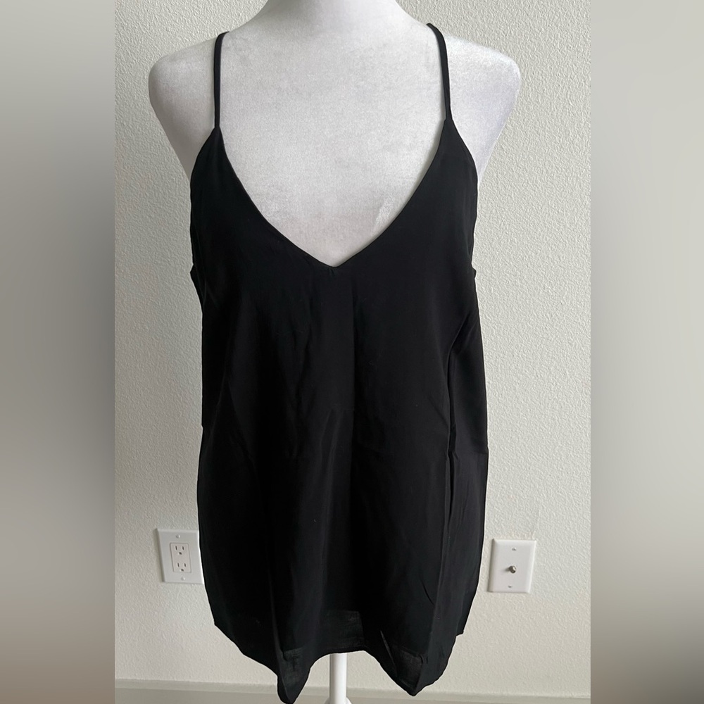 American Vintage Black Sleeveless Camisole Top